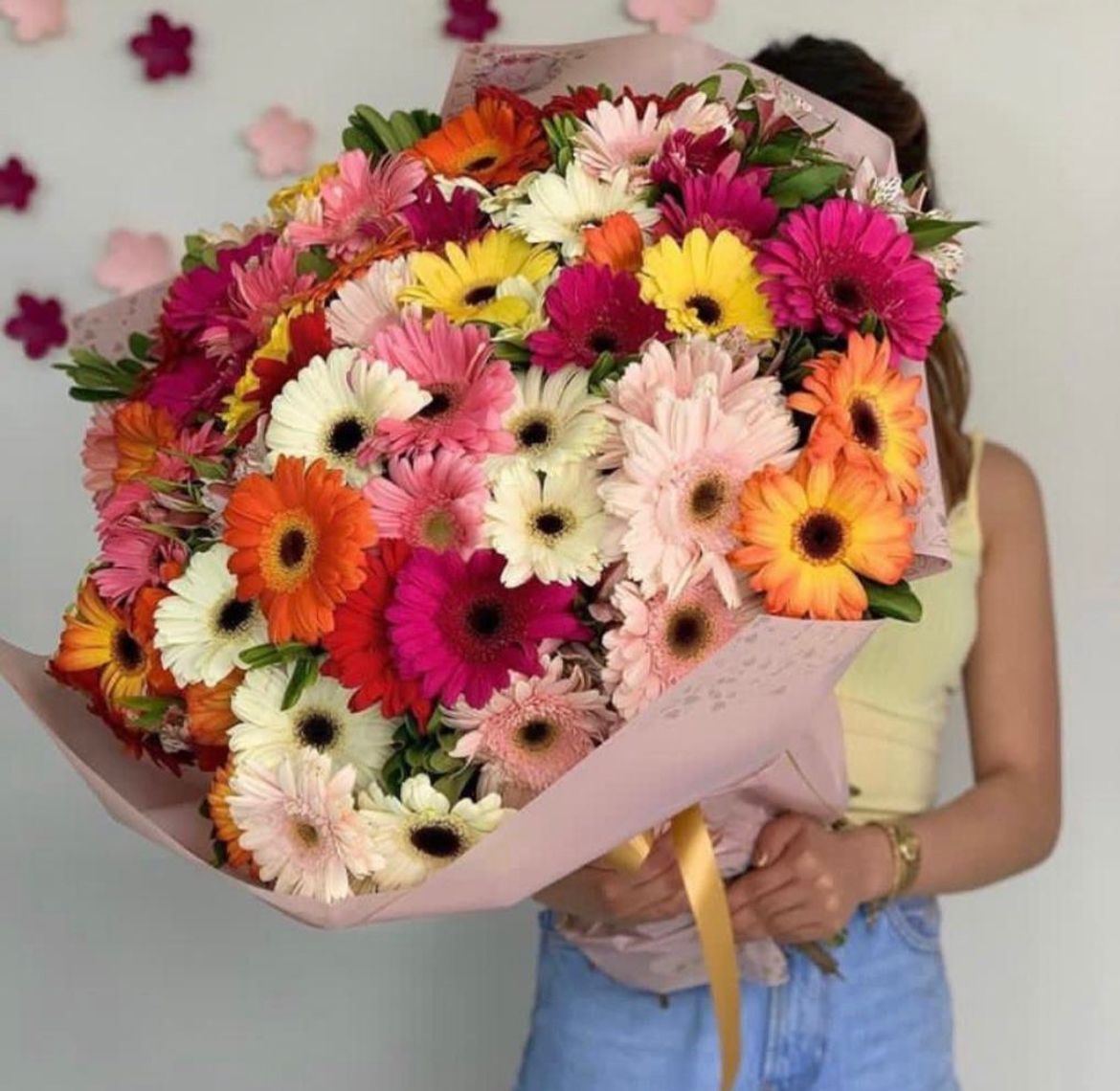 72 gerberas mixtas