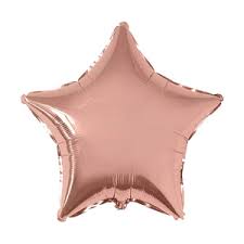 Globo rosa gold